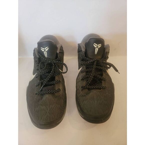 Nike Zoom Kobe 7 Men's Black Wolf Gray Lace Up Sneakers Size 9